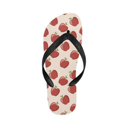 Apple Pattern Print Design AP01 Flip Flops-JorJune