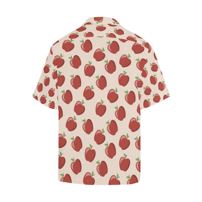 Apple Pattern Print Design AP01 Men Hawaiian Shirt-JorJune