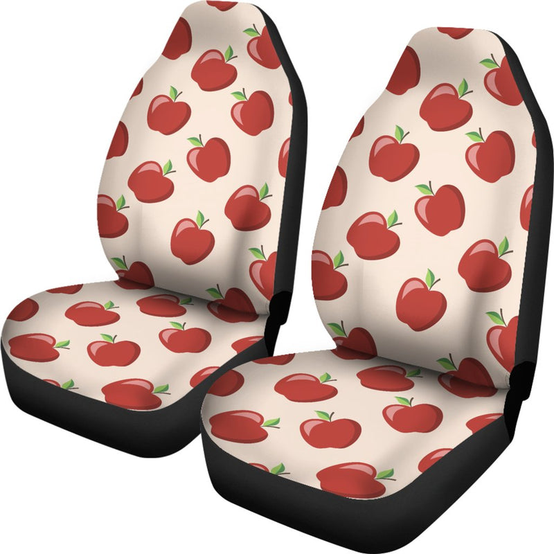 Apple Pattern Print Design AP01 Universal Fit Car Seat Covers