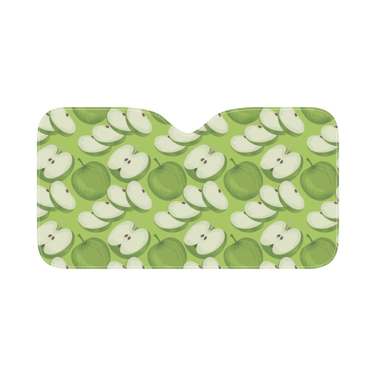 Apple Pattern Print Design AP010 Car Sun Shade-JorJune