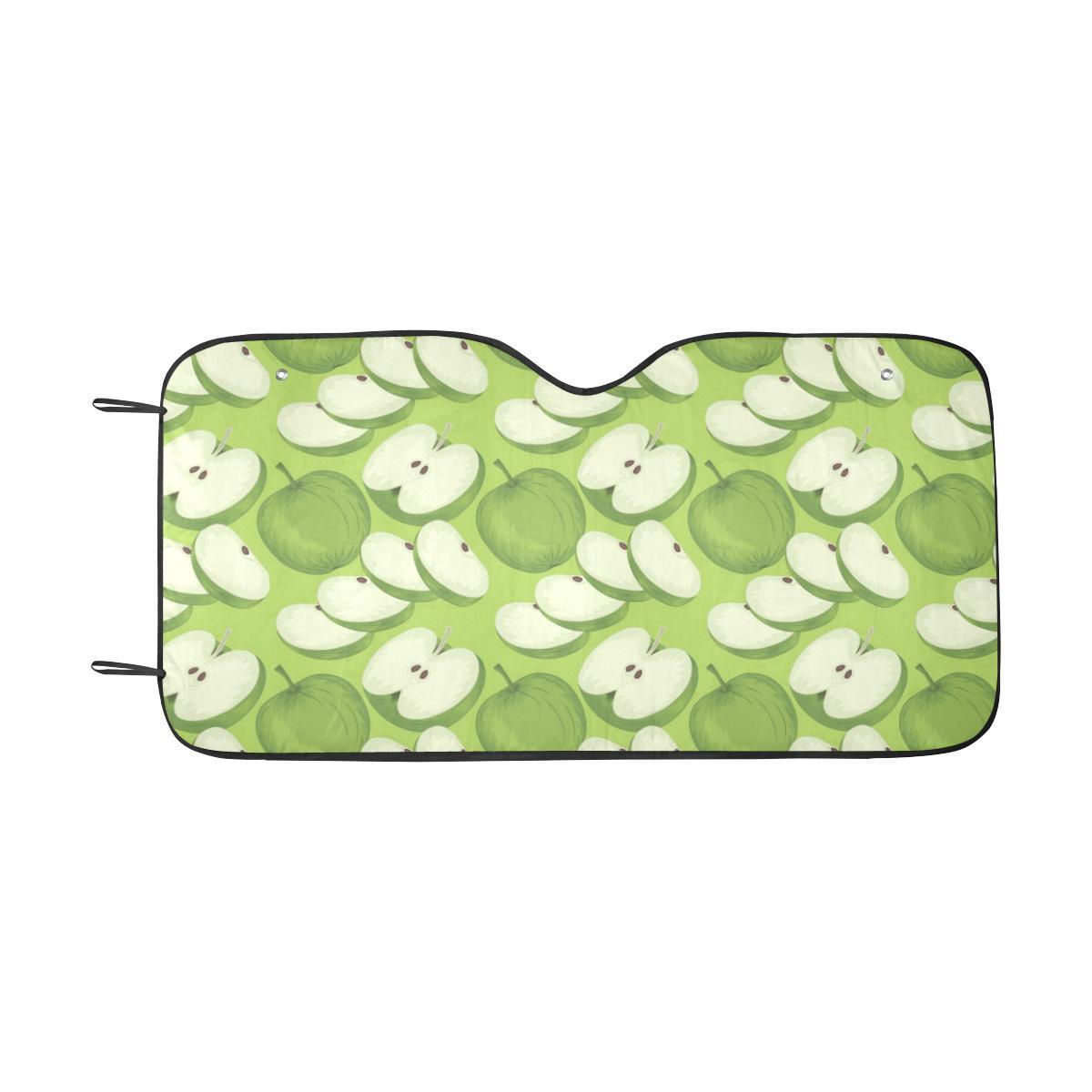 Apple Pattern Print Design AP010 Car Sun Shade-JorJune