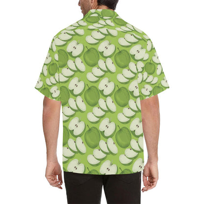 Apple Pattern Print Design AP010 Men Hawaiian Shirt-JorJune