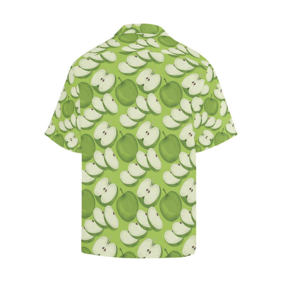 Apple Pattern Print Design AP010 Men Hawaiian Shirt-JorJune