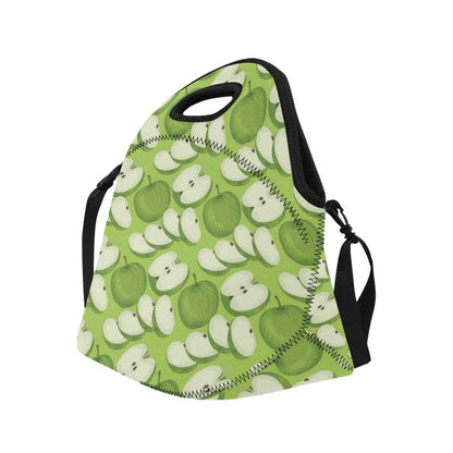 Apple Pattern Print Design AP010 Neoprene Lunch Bag-JorJune