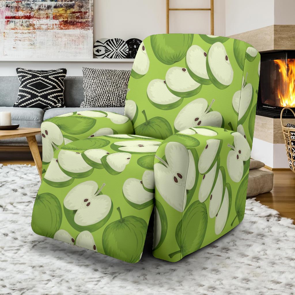 Apple Pattern Print Design AP010 Recliner Slipcover-JORJUNE.COM