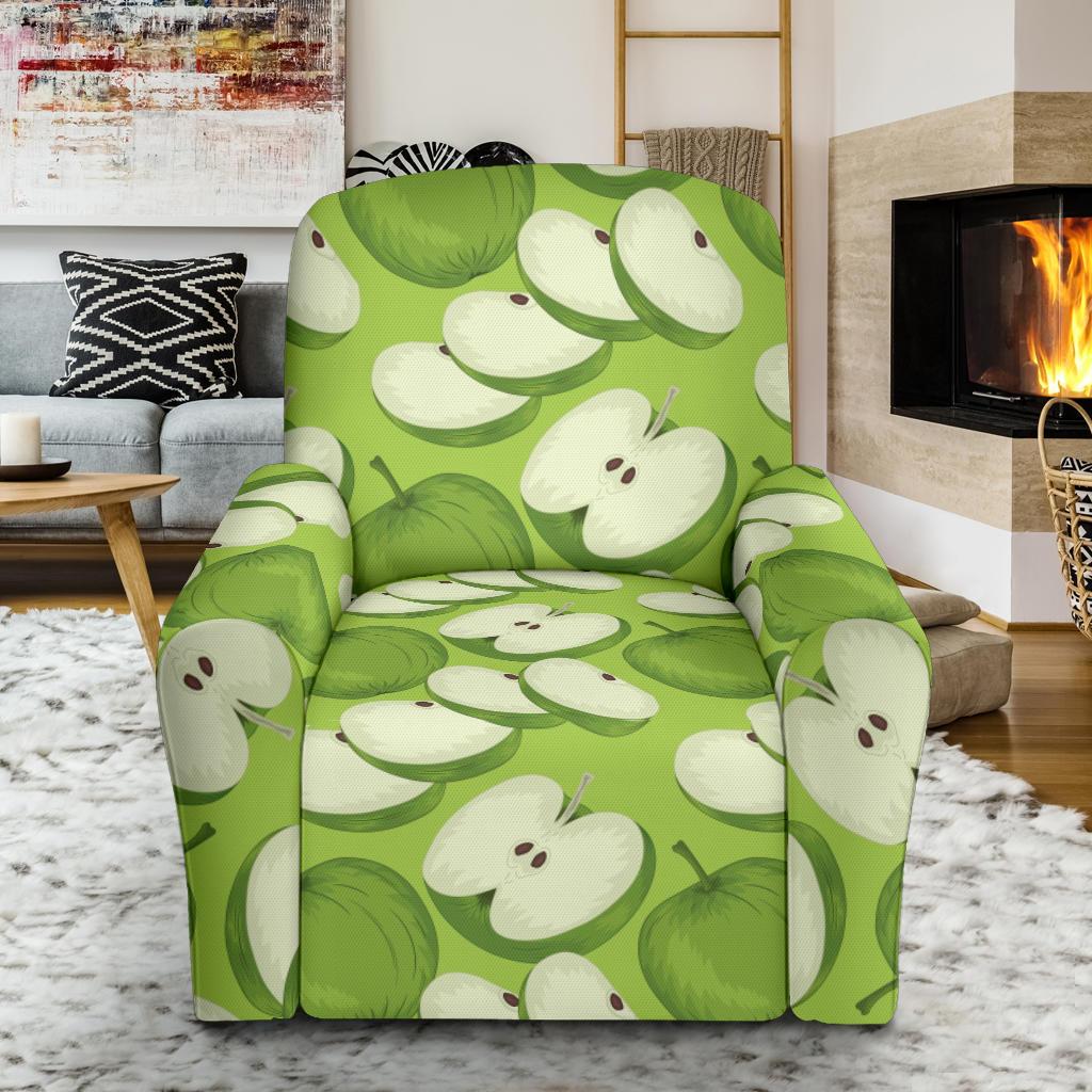 Apple Pattern Print Design AP010 Recliner Slipcover-JORJUNE.COM