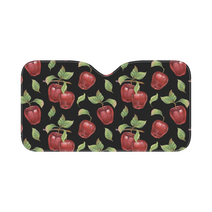 Apple Pattern Print Design AP011 Car Sun Shade-JorJune