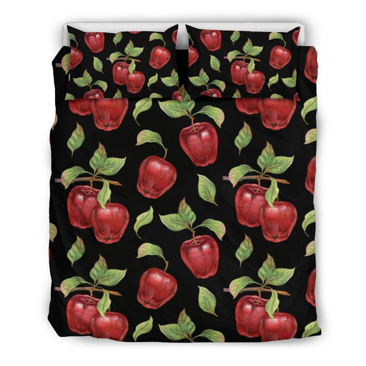 Apple Pattern Print Design AP011 Duvet Cover Bedding Set-JORJUNE.COM