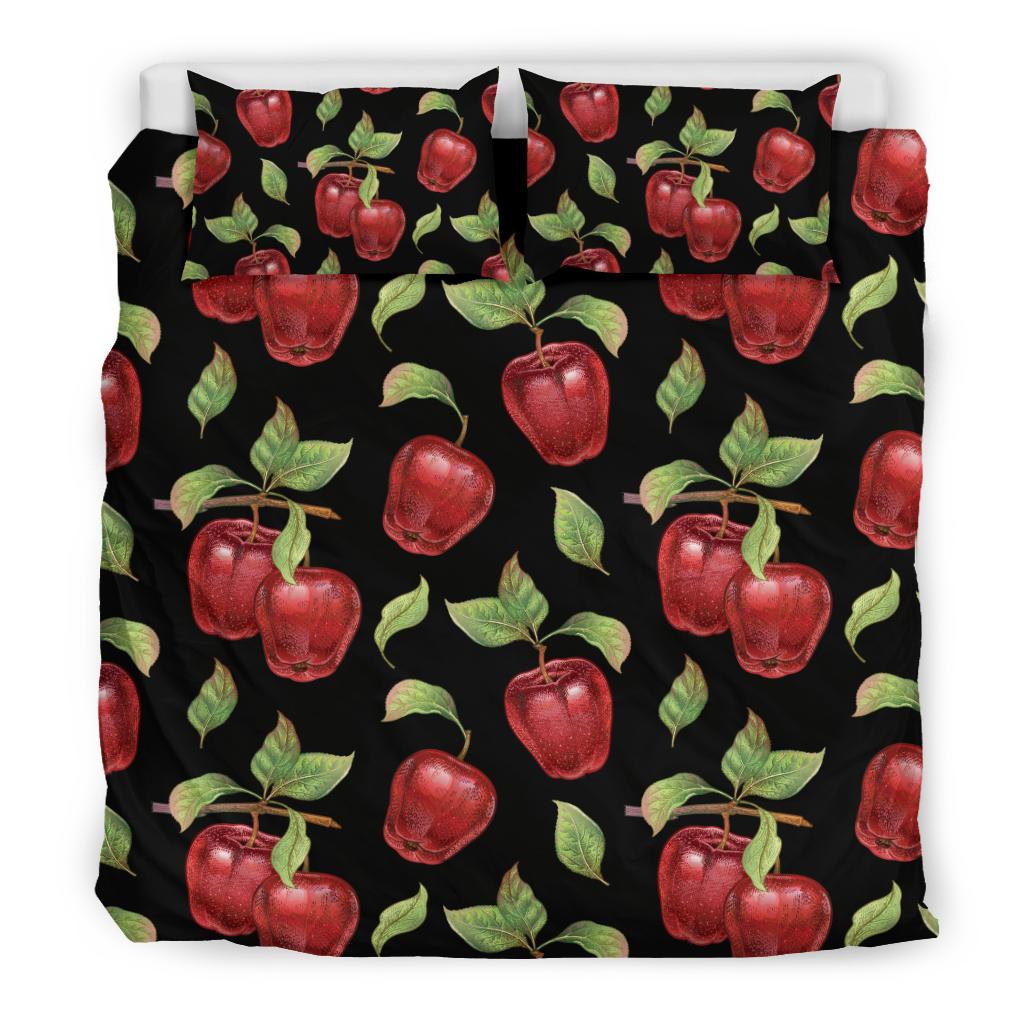 Apple Pattern Print Design AP011 Duvet Cover Bedding Set-JORJUNE.COM