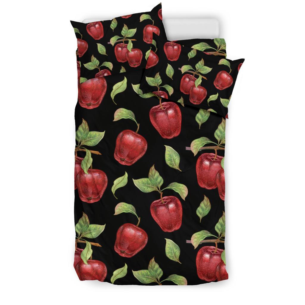 Apple Pattern Print Design AP011 Duvet Cover Bedding Set-JORJUNE.COM