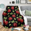 Apple Pattern Print Design AP011 Fleece Blankete