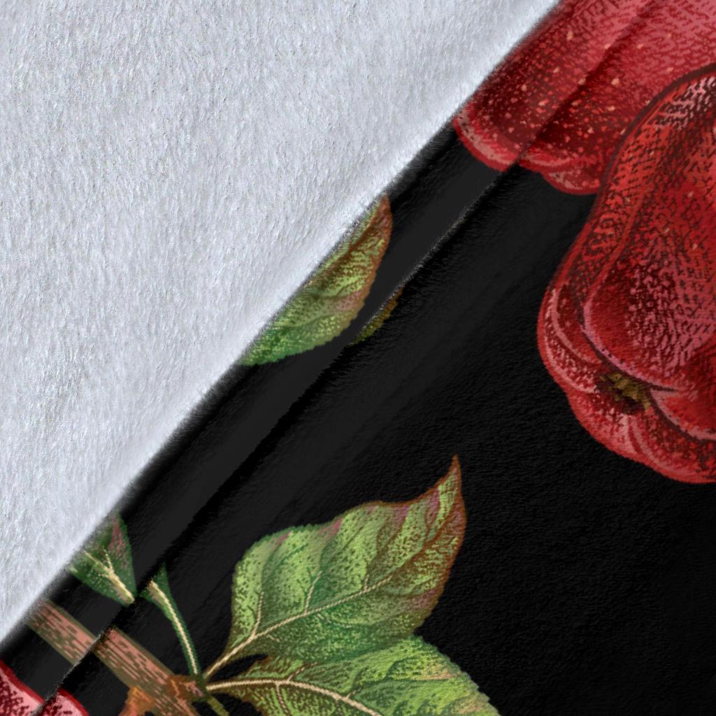 Apple Pattern Print Design AP011 Fleece Blankete
