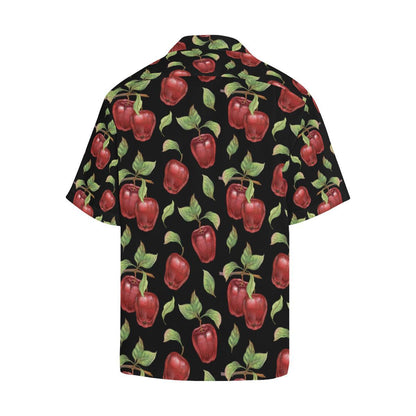 Apple Pattern Print Design AP011 Men Hawaiian Shirt-JorJune