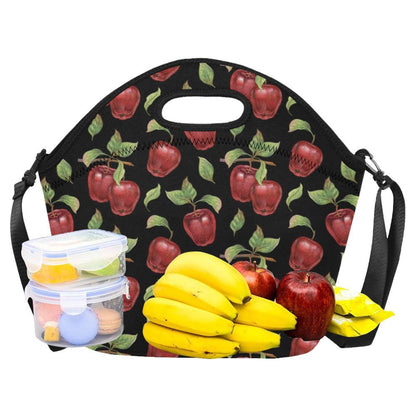 Apple Pattern Print Design AP011 Neoprene Lunch Bag-JorJune
