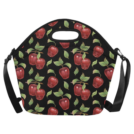 Apple Pattern Print Design AP011 Neoprene Lunch Bag-JorJune