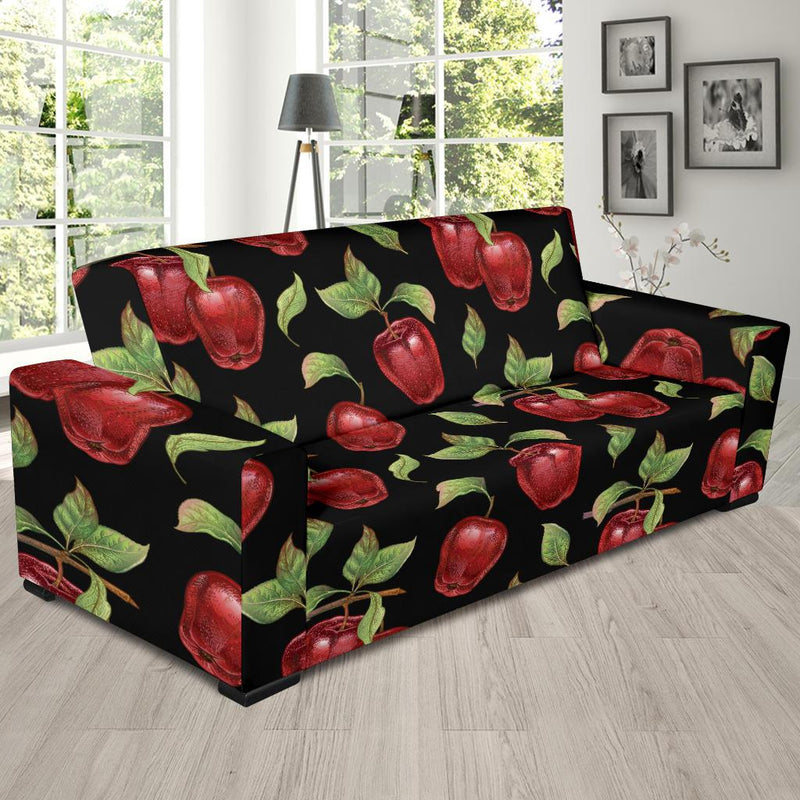 Apple Pattern Print Design AP011 Sofa Slipcover-JORJUNE.COM