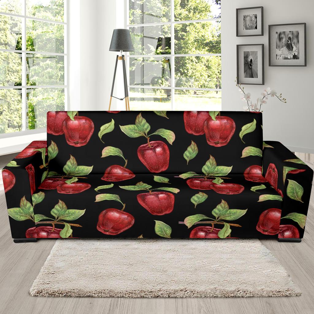 Apple Pattern Print Design AP011 Sofa Slipcover-JORJUNE.COM