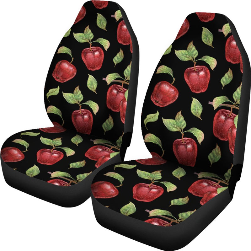 Apple Pattern Print Design AP011 Universal Fit Car Seat Covers