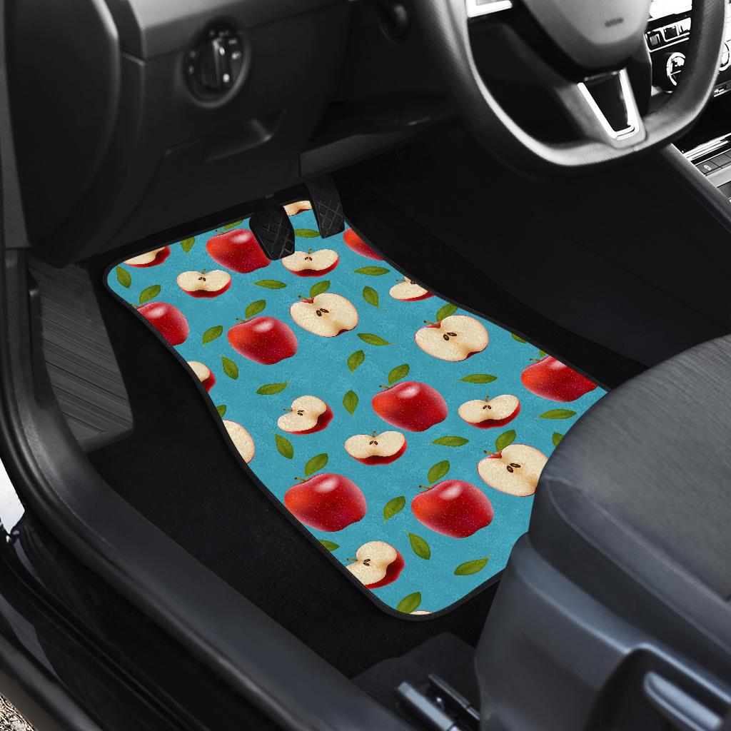 Apple Pattern Print Design AP012 Car Floor Mats-JorJune