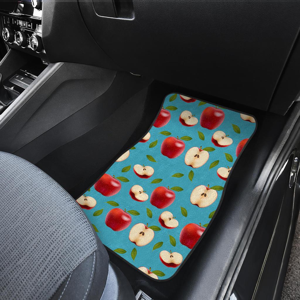 Apple Pattern Print Design AP012 Car Floor Mats-JorJune