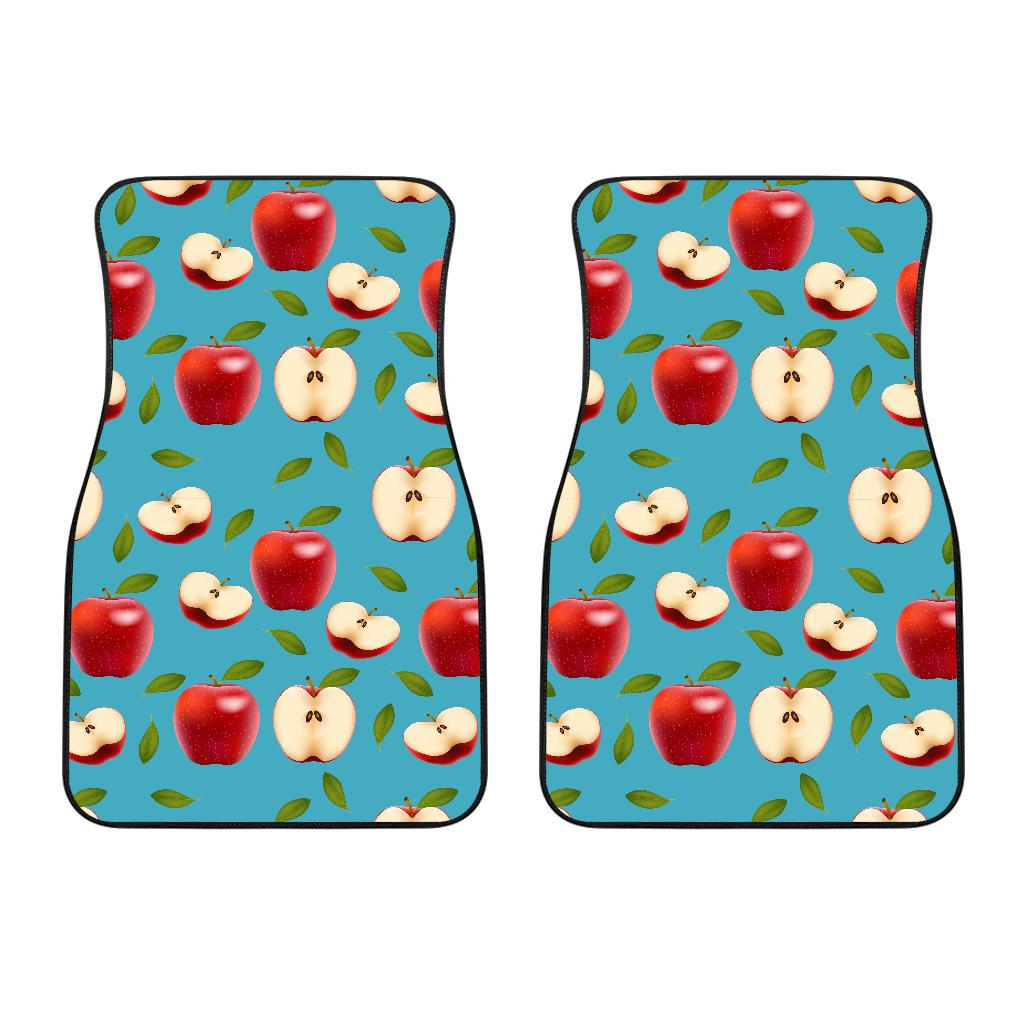 Apple Pattern Print Design AP012 Car Floor Mats-JorJune