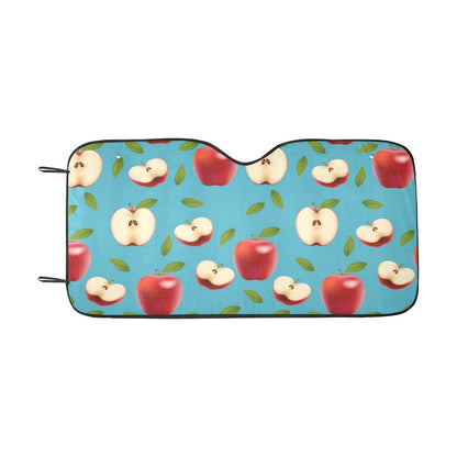 Apple Pattern Print Design AP012 Car Sun Shade-JorJune