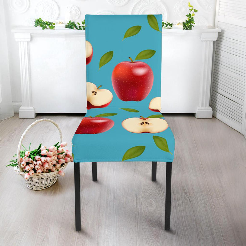 Apple Pattern Print Design AP012 Dining Chair Slipcover-JORJUNE.COM