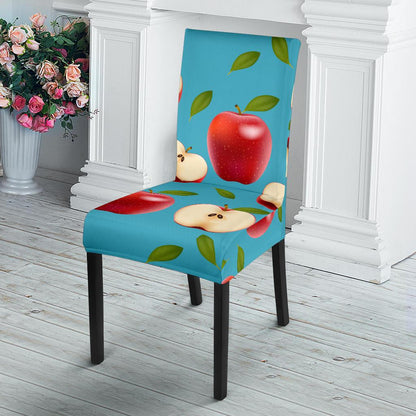 Apple Pattern Print Design AP012 Dining Chair Slipcover-JORJUNE.COM
