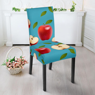 Apple Pattern Print Design AP012 Dining Chair Slipcover-JORJUNE.COM