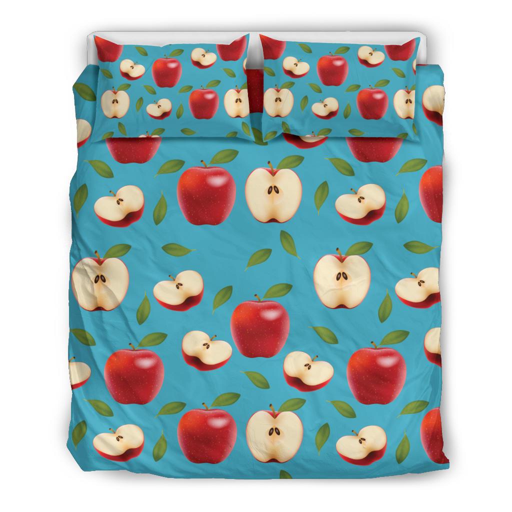 Apple Pattern Print Design AP012 Duvet Cover Bedding Set-JORJUNE.COM