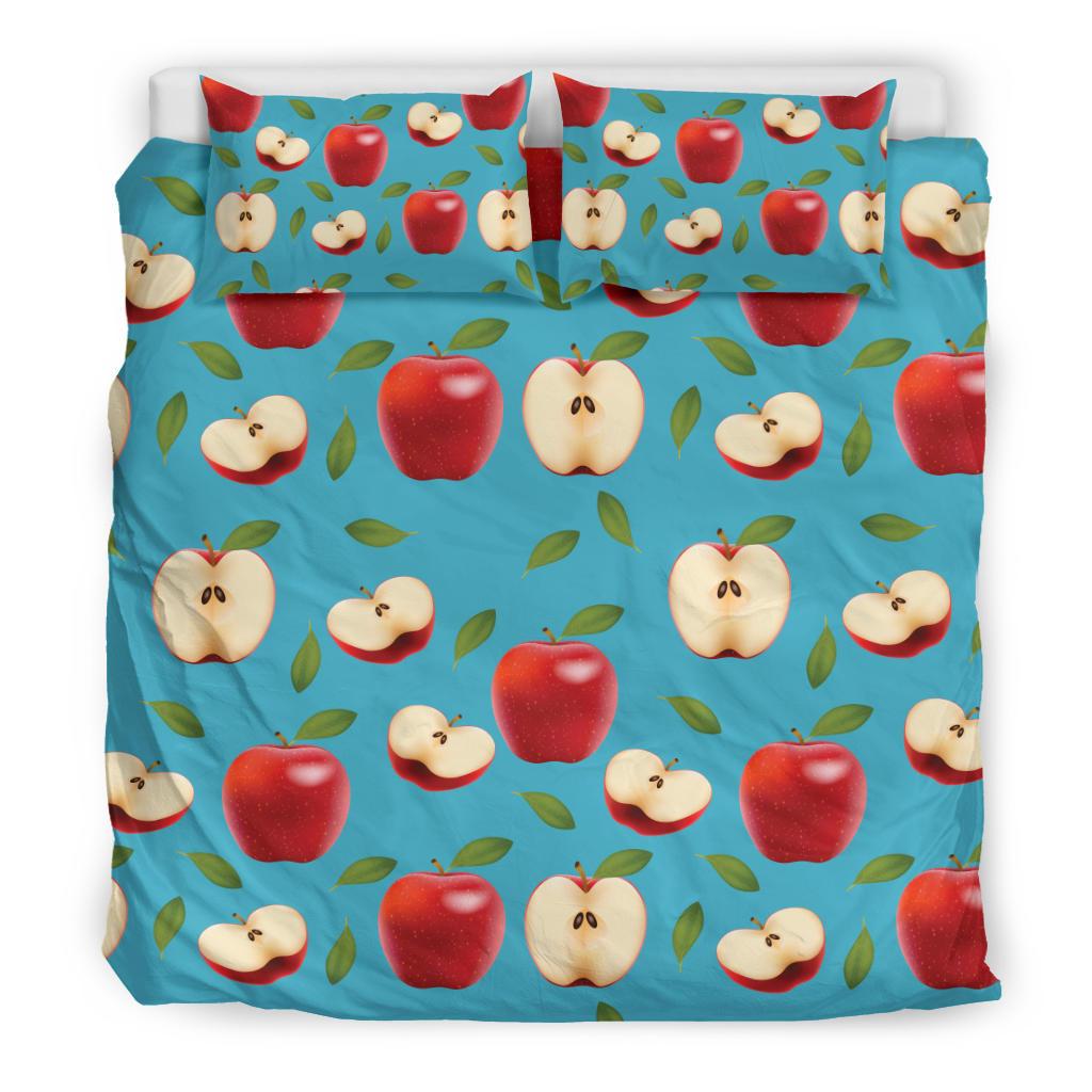 Apple Pattern Print Design AP012 Duvet Cover Bedding Set-JORJUNE.COM