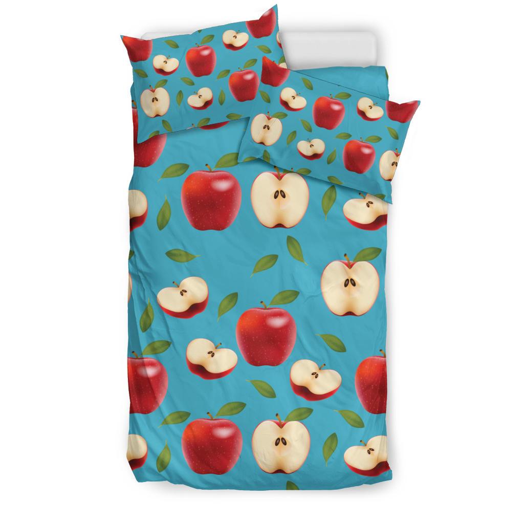 Apple Pattern Print Design AP012 Duvet Cover Bedding Set-JORJUNE.COM