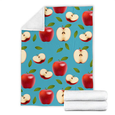 Apple Pattern Print Design AP012 Fleece Blankete