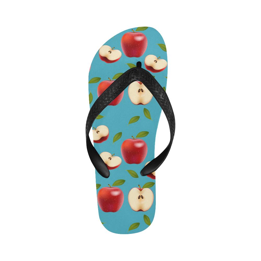 Apple Pattern Print Design AP012 Flip Flops-JorJune