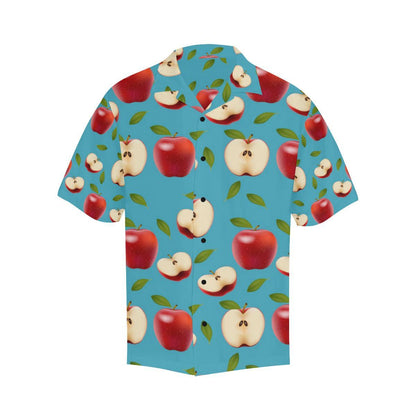 Apple Pattern Print Design AP012 Men Hawaiian Shirt-JorJune