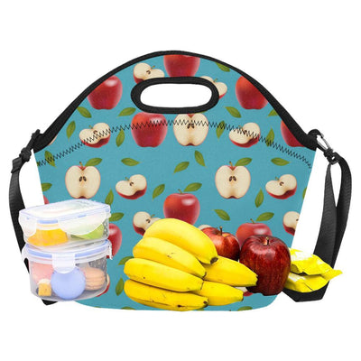 Apple Pattern Print Design AP012 Neoprene Lunch Bag-JorJune