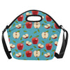 Apple Pattern Print Design AP012 Neoprene Lunch Bag-JorJune