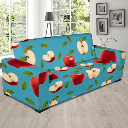 Apple Pattern Print Design AP012 Sofa Slipcover-JORJUNE.COM