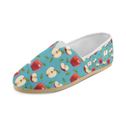 Apple Pattern Print Design AP012 Women Casual Shoes-JorJune.com