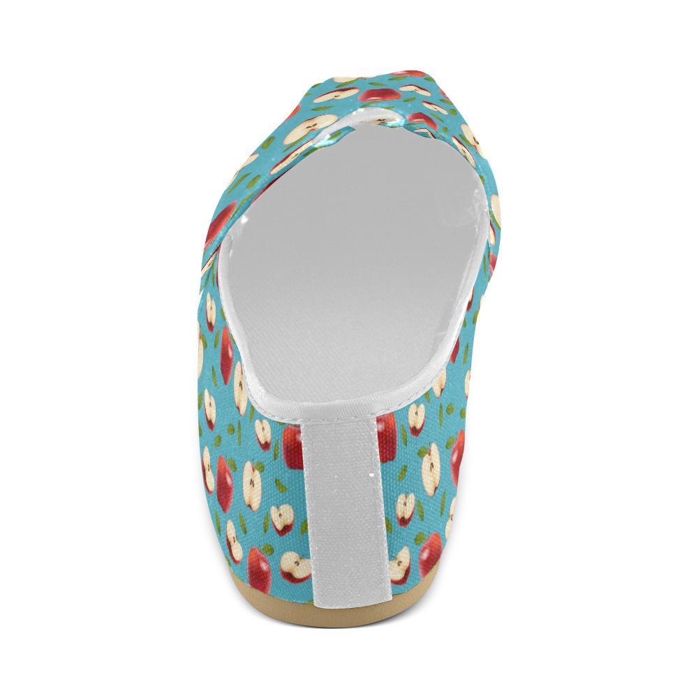 Apple Pattern Print Design AP012 Women Casual Shoes-JorJune.com