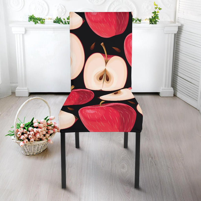 Apple Pattern Print Design AP02 Dining Chair Slipcover-JORJUNE.COM