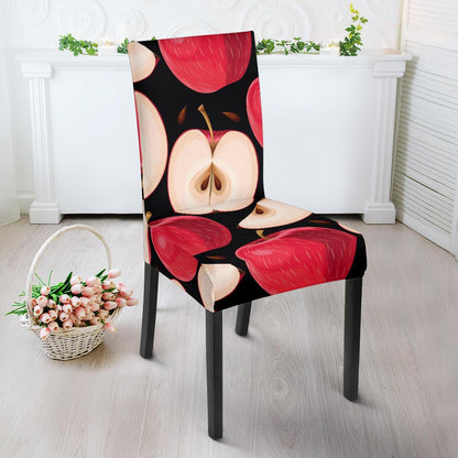 Apple Pattern Print Design AP02 Dining Chair Slipcover-JORJUNE.COM
