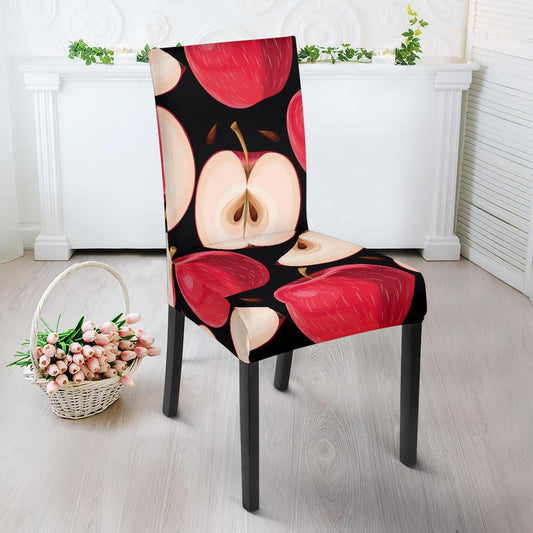 Apple Pattern Print Design AP02 Dining Chair Slipcover-JORJUNE.COM