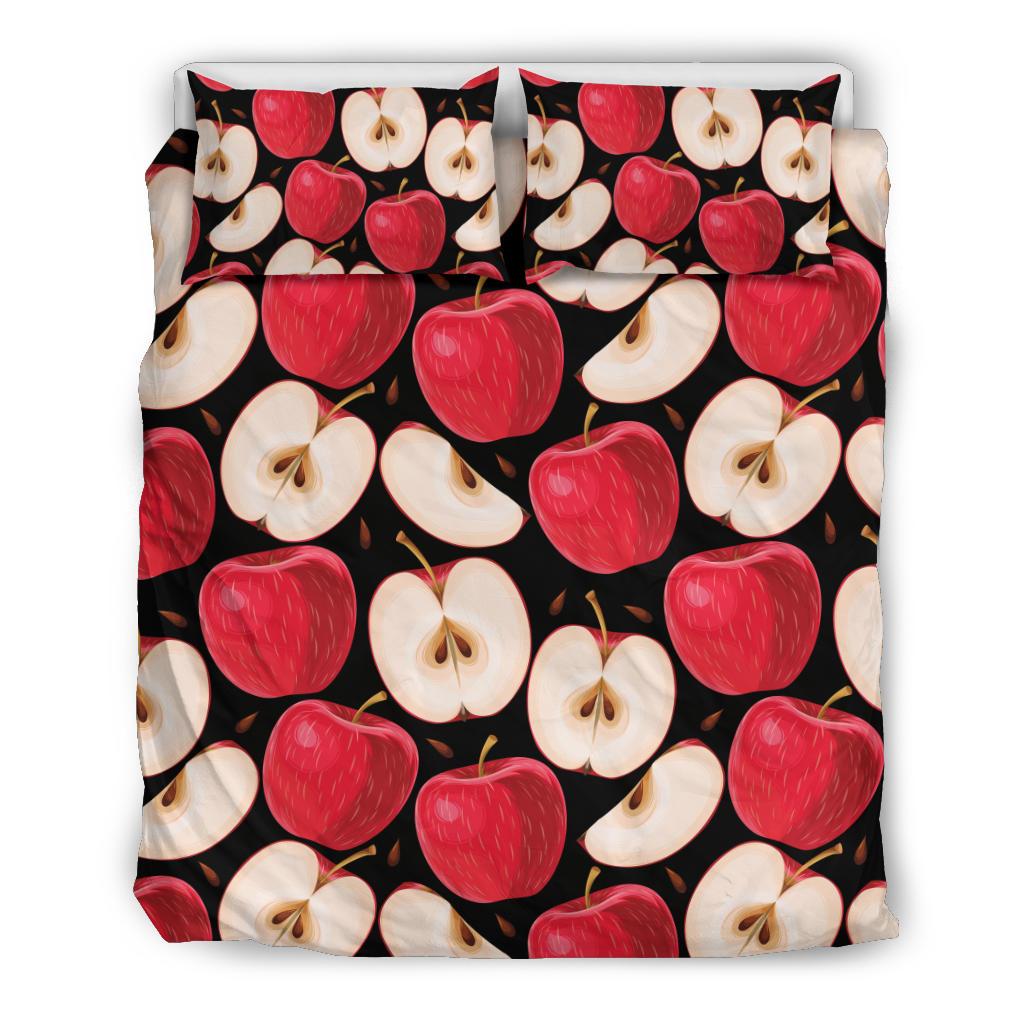 Apple Pattern Print Design AP02 Duvet Cover Bedding Set-JORJUNE.COM