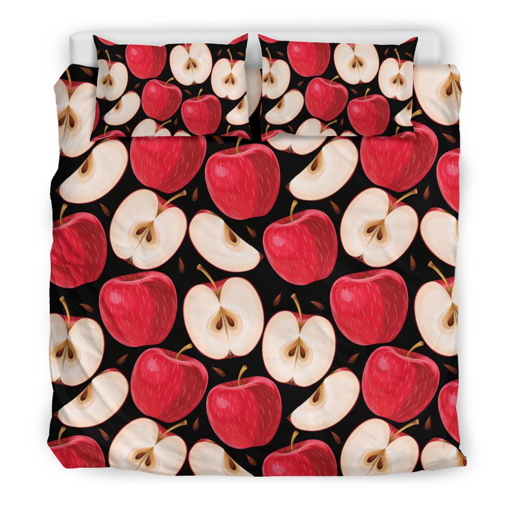 Apple Pattern Print Design AP02 Duvet Cover Bedding Set-JORJUNE.COM