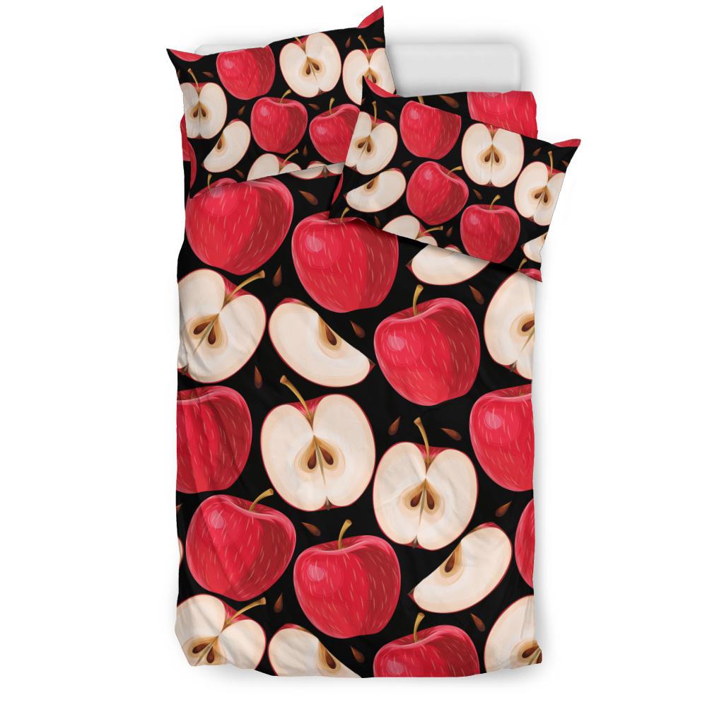 Apple Pattern Print Design AP02 Duvet Cover Bedding Set-JORJUNE.COM