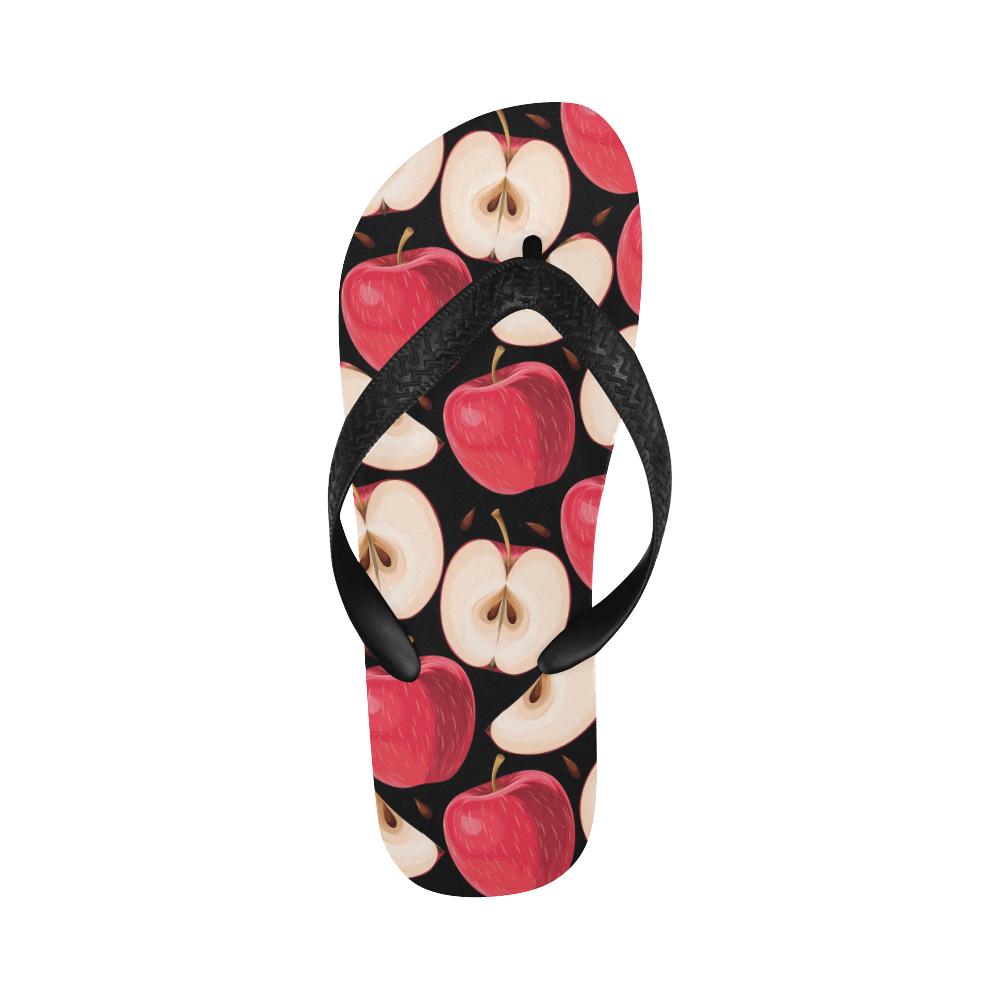 Apple Pattern Print Design AP02 Flip Flops-JorJune