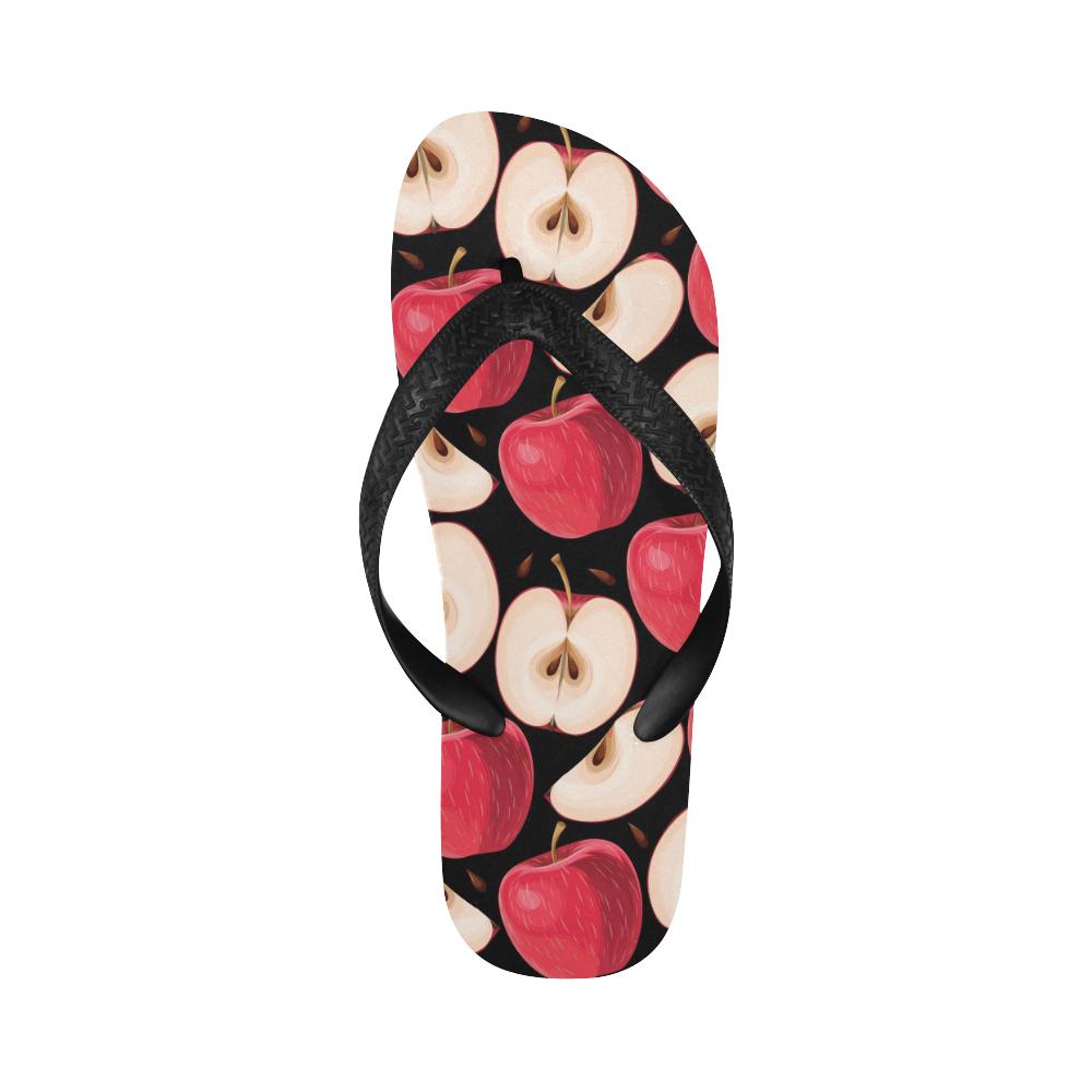 Apple Pattern Print Design AP02 Flip Flops-JorJune
