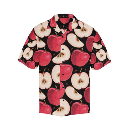 Apple Pattern Print Design AP02 Men Hawaiian Shirt-JorJune