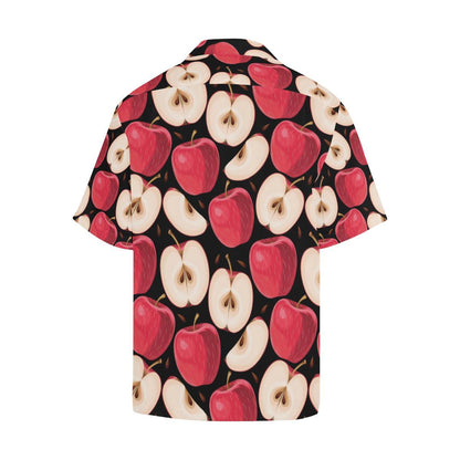 Apple Pattern Print Design AP02 Men Hawaiian Shirt-JorJune
